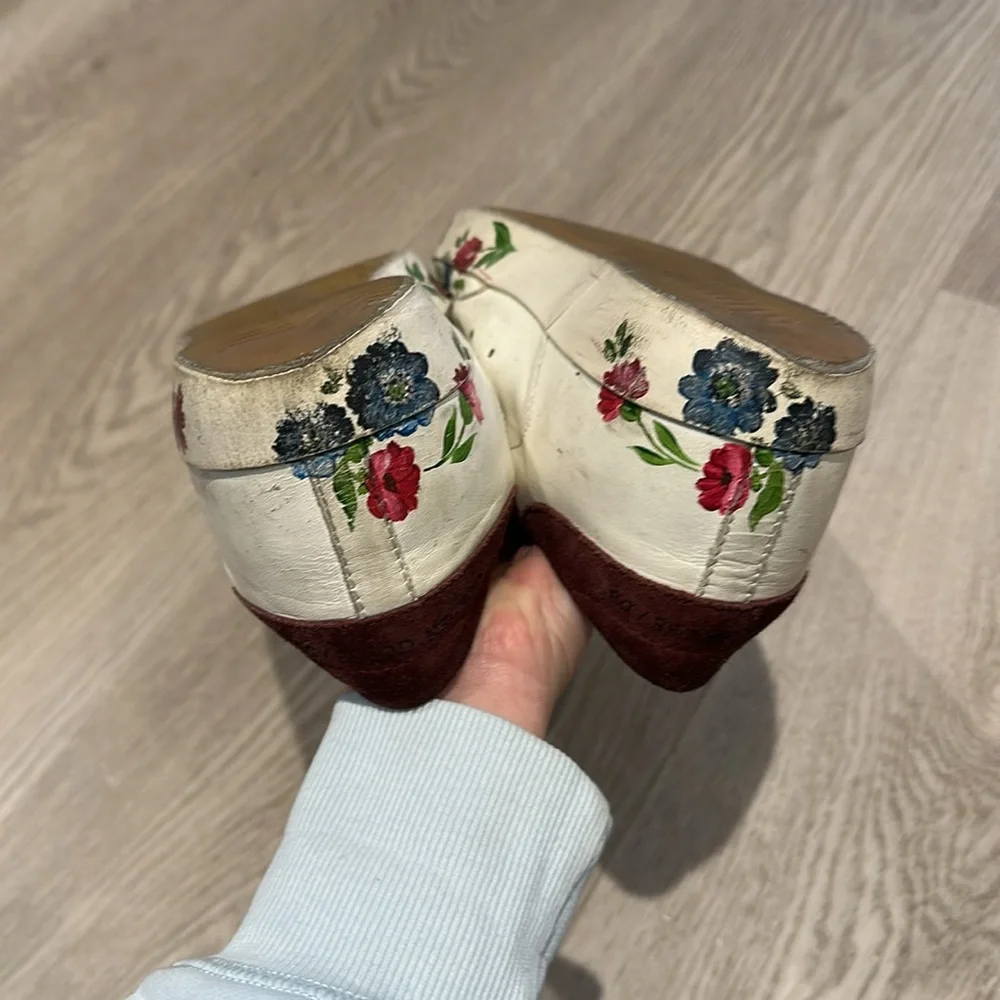 Golden Goose Floral Superstar Sneakers - Picture 7 of 8